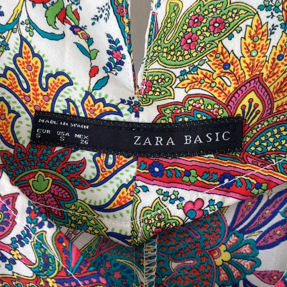 Zara S Paisley Ultralight Jumpsuit